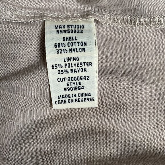 MaxStudio Sleeveless Purple Summer Dress - Picture 10 of 11